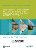 This is the cover image for the 2010 GFDRR Annual Report.