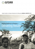 This is the cover image for the 2011 GFDRR Annual Report.