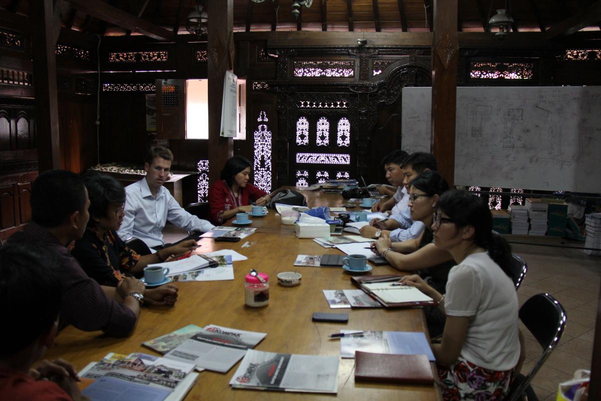 Jogjakarta meeting with NGO