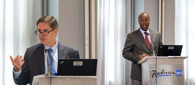 Felipe Jaramillo, Kenya Country Director for the World Bank, and Lee Kinyanjui, Governor of Nakuru County and Chair of the Council of Governors Urban Committee.