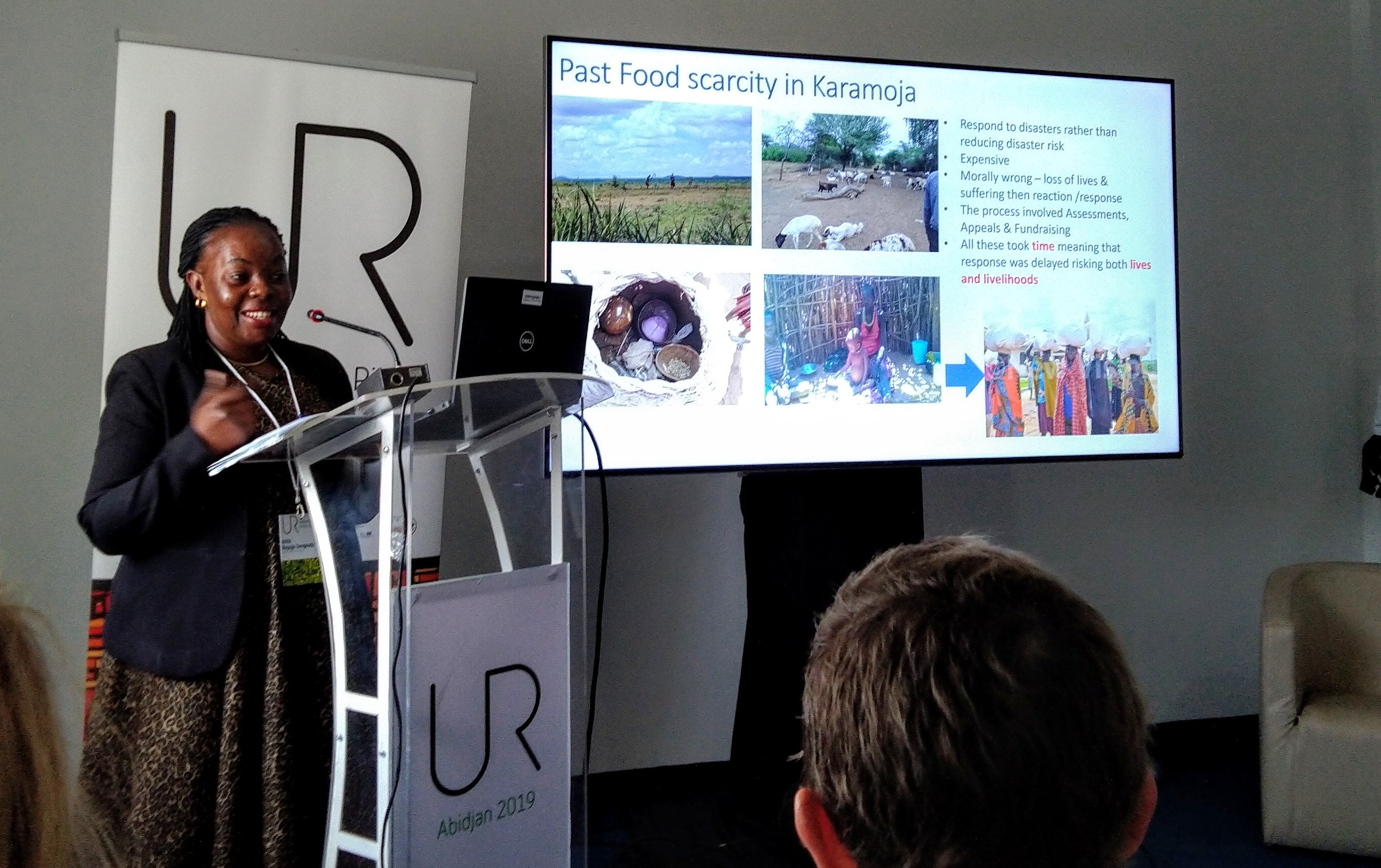 Presentation by Mrs. Stella Naguija during the ADRF Initiative knowledge sharing event