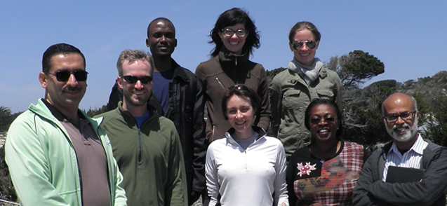 The Housner Fellows meet at their leadership training week in Asilomar, California, in June 2012.
