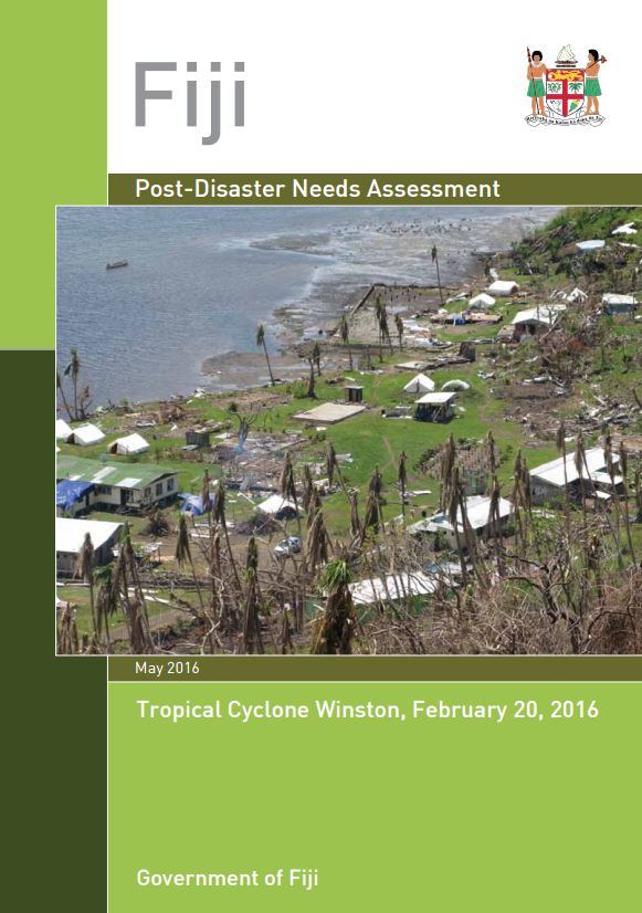 Evaluation des besoins post-catastrophe pour le cyclone tropical Winston au Fidji en Février 2016