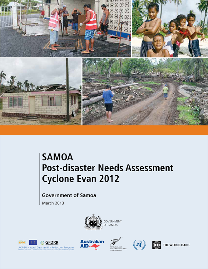 Samoa PDNA: Cyclone Evan 2012