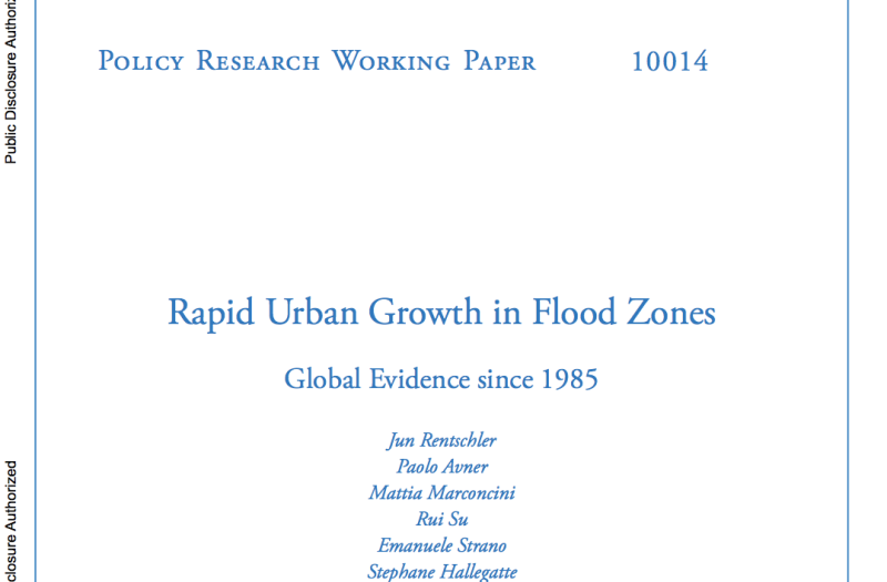 Rapid Urban Growth in Flood Zones