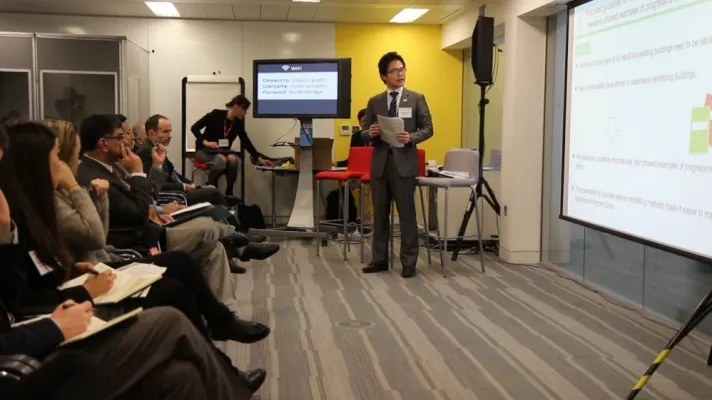 Presentation by Tetsuji Kimura, Deputy Director at the Office for Disaster Prevention, Department of Facilities Planning and Administration, Ministry of Education, Culture, Sports, Science and Technology of Japan