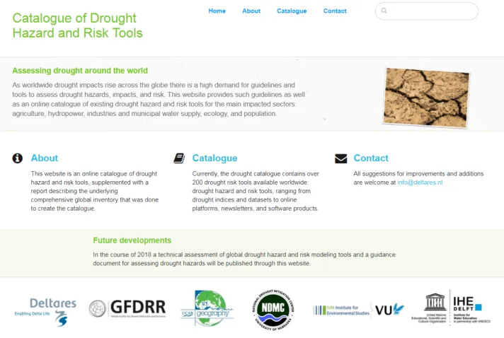 Catalog of Drought Hazard