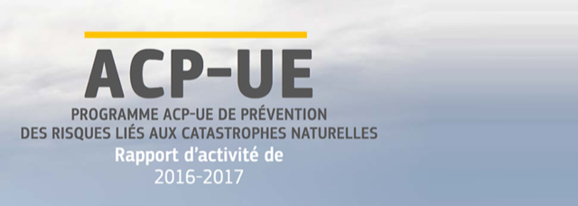 ACP-EU NDRR Program Activity Report (2016-2017)