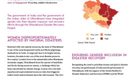 Gender Inclusion in Post-Disaster Housing in India