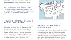Comprehensive Urban Resilience Master Plan for Beirut