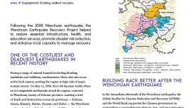 Supporting Resilient Post-Earthquake Recovery in China