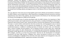 ADRF wrap-up cover