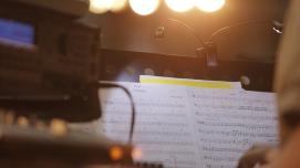 The score from the Climate Music Project performance.