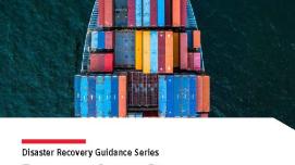 Cover for Transport Sector Recovery: Opportunities to Build Resilience, part of the disaster recovery guidance series