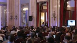 The Ignite presentations on the first day of Understanding Risk (UR) Balkans.