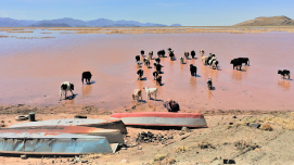 A dried lake near Oruro (Bolivia) - © Andy Shuai Liu / World Bank