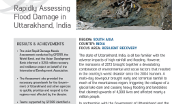 Stories of Impact: Rapidly Assessing Flood Damage in Uttarakhand, India This is the cover for the stories of impact on India