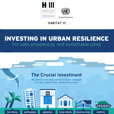 'Investing in Urban Resilience' Report Launch