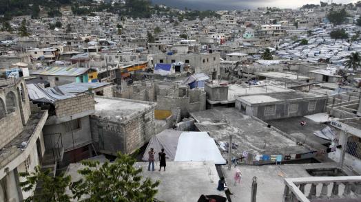 The disaster risk management funding gap in fragile, conflict and violence-affected countries