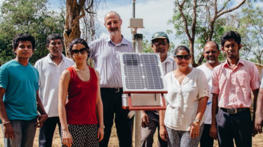 Open source mobile weather stations for flood resilience