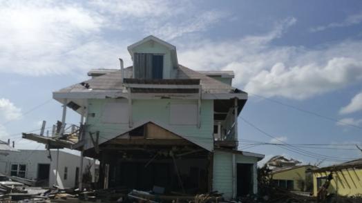 Assessing damage to The Bahamas in 13 Days: The GRADE approach