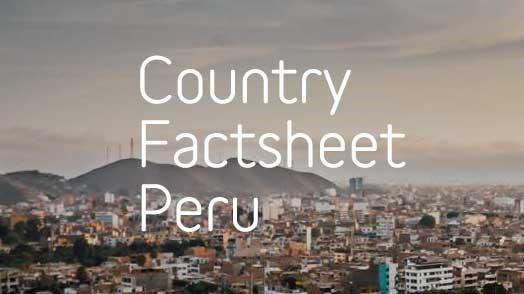 City Resilience Program : Peru - Country Fact Sheet 2021