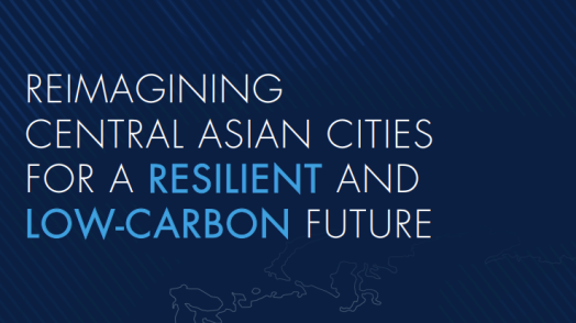 Reimagining Central Asian Cities for a Resilient and Low-Carbon Future