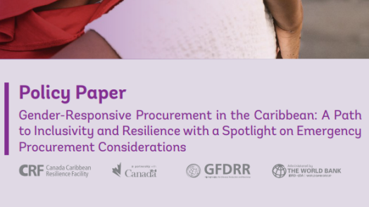 Gender-Responsive Procurement in the Caribbean: A Path to Inclusivity & Resilience