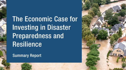 Germany: The Economic Case for Investing in Disaster Preparedness and Resilience: Summary Report