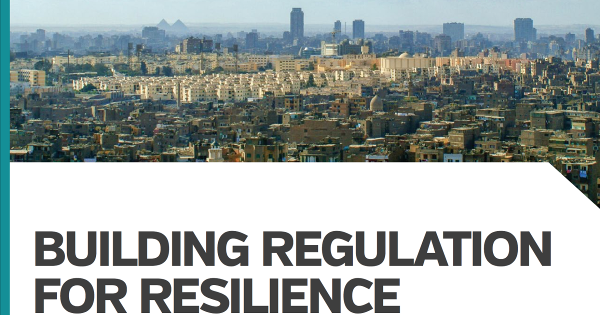 Government Building Risk Building Regulation for Resilience: Managing Risks for Safer Cities ...