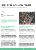 Results in Resilience: Open Cities Kathmandu Project