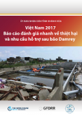 Việt Nam 2017 Báo cáo đánh giá nhanh về thiệt hại và nhu cầu hỗ trợ sau bão Damrey
