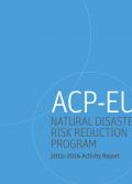 Activity Report ACP-EU NDRR Program (2015-2016)