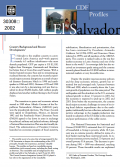  El Salvador country background and recent developments cover