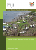 Evaluation des besoins post-catastrophe pour le cyclone tropical Winston au Fidji en Février 2016 