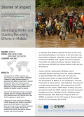 Identifying Risks and  Guiding Recovery Efforts in Malawi