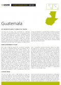 Country Program Update: Guatemala