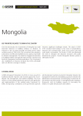 Country Program Update: Mongolia