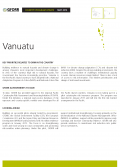 Country Program Update: Vanuatu