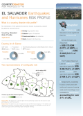 Disaster Risk Profile: El Salvador