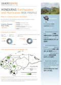 Disaster Risk Profile: Honduras