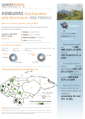 Disaster Risk Profile: Honduras