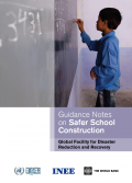 This is the cover for guidance notes on safer school construction