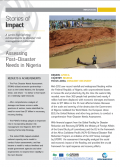 This is the cover for the stories of impact on nigeria