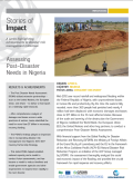 This is the cover for the stories of impact on nigeria