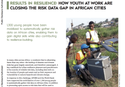 Results in Resilience: How Youth at Work are Closing the Risk Data Gap in African Cities cover