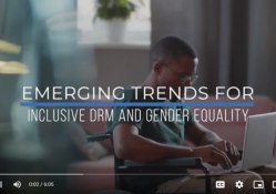 Emerging Trends For Inclusive Disaster Risk Management and Gender Equality