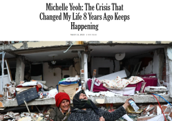Michelle Yeoh: The Crisis That Changed My Life 8 Years Ago Keeps Happening