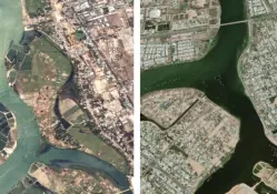 Tracking urban flood exposure: Global trends since 1985